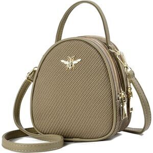 Women Light Green Imported Faux Leather Stylish Small Crossbody Messenger Bags